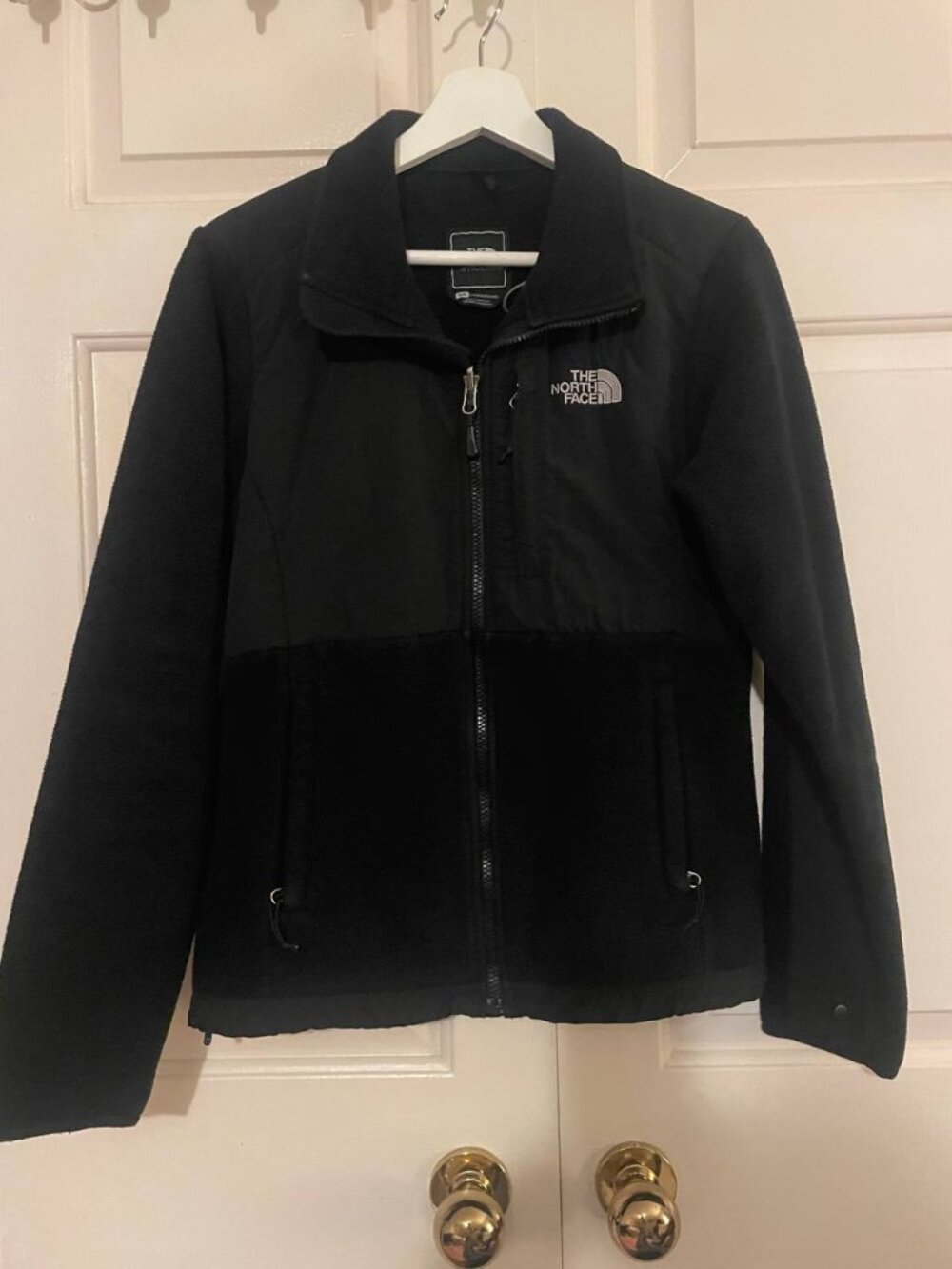 The North Face Black Polartec Full Zip Fleece Jacket S | Gorpcore Granola Girl